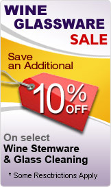 Wine Glassware 10%