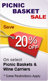 Picnic Baskets 20%
