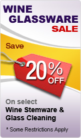 Wine Glassware 20%